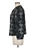Bar III Polka Dots Black Long Sleeve Blouse Size M - photo 5