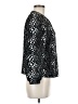 Bar III Polka Dots Black Long Sleeve Blouse Size M - photo 4