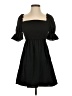Unbranded 100% Polyester Solid Black Casual Dress Size XS - photo 1