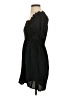 Unbranded 100% Polyester Solid Black Casual Dress Size XS - photo 5