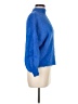 Line & Dot Blue Pullover Sweater Size M - photo 4