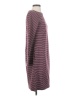 Duluth Trading Co. Stripes Burgundy Casual Dress Size XS - photo 4