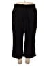 POPSUGAR 100% Polyester Black Casual Pants Size XXL - photo 1
