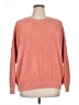 Sonoma Goods for Life Solid Orange Pink Pullover Sweater Size 0X - photo 1