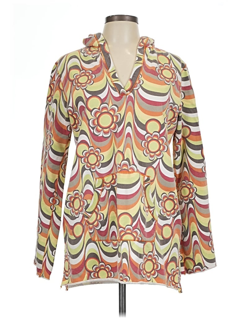 Pre-owned Lucky Brand Cardigan Sweater In Yellow