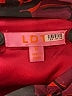 LDT 100% Polyester Paisley Burgundy Casual Dress Size 8 - photo 7