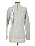 YMC 100% Lambswool Solid Gray Silver Wool Pullover Sweater Size XS - photo 2