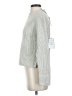 YMC 100% Lambswool Solid Gray Silver Wool Pullover Sweater Size XS - photo 5