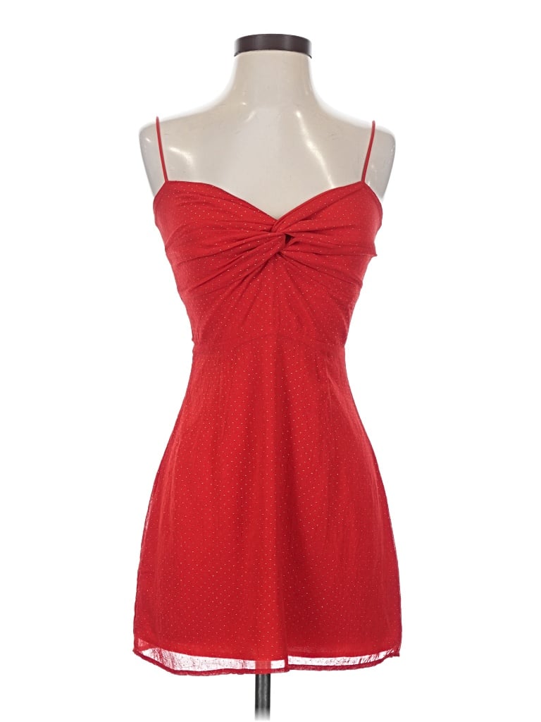 Pre-owned Lucy In The Sky Cocktail Dress In Red