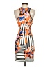 Clover Canyon Graphic Orange Cocktail Dress Size XS - photo 2