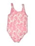 Assorted Brands Graphic Pink One Piece Swimsuit Size 8 - photo 2