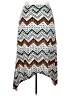 Jonathan Martin Chevron-herringbone White Casual Skirt Size 2X - photo 1