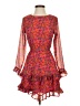 Mi ami 100% Polyester Paisley Pink Cocktail Dress Size S - photo 1