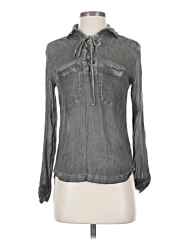 Rock & Republic Long Sleeve Blouse (view 1)
