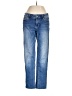 White House Black Market Hearts Blue Jeans Size 2 - photo 1