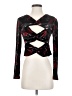autumn adeigbo Black Long Sleeve Top Size 4 - photo 1
