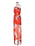 Rosette by Be Cool 100% Polyester Floral Orange Casual Dress Size S - photo 5