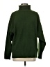 Double Zero Solid Green Turtleneck Sweater Size M - photo 1
