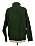 Double Zero Solid Green Turtleneck Sweater Size M - photo 2