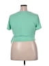 Unbranded Green Short Sleeve Top Size 2X - photo 2