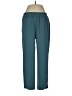 J.Crew 100% Polyester Solid Teal Casual Pants Size 8 - photo 1