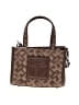 Telfar 100% Polyester Brown Small Jacquard "Chocolate Monogram" Shopper One size - photo 1