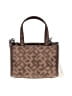 Telfar 100% Polyester Brown Small Jacquard "Chocolate Monogram" Shopper One size - photo 3