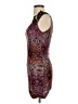 Symphony Paisley Purple Pink Cocktail Dress Size S - photo 5