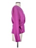 Atlein Collective 100% Polyester Purple Long Sleeve Blouse Size 2 - photo 4