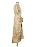 CAARA 100% Polyester Tan Casual Dress Size XS - photo 4