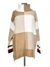 Tommy Hilfiger 100% Acrylic Color Block Tan Pullover Sweater Size L - photo 1