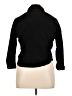 Walking on Sunshine 100% Polyester Black Cardigan Size XL - photo 2