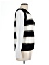 Evereve Stripes White Pullover Sweater Size L - photo 4