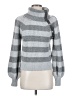 Derek Lam Stripes Gray Turtleneck Sweater Size XS - photo 1