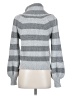 Derek Lam Stripes Gray Turtleneck Sweater Size XS - photo 2
