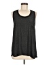 Eighteen 100% Polyester Black Sleeveless T-Shirt Size M - photo 1