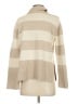 Gap 100% Cotton Stripes Tan Pullover Sweater Size XXS - photo 2