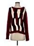 Sparkle & Fade Chevron-herringbone Red Pullover Sweater Size 4 - photo 1