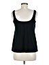 Miraclesuit Black Sleeveless Blouse Size 8 - photo 2
