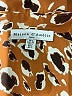 Maison d' Amelie Animal Print Orange Long Sleeve Blouse Size L - photo 7