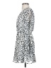 Great Jones 100% Polyester Animal Print Silver Cocktail Dress Size XS - photo 5