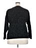 Calvin Klein Metallic Black Pullover Sweater Size XXL (estimated) - photo 2