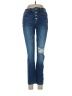 Mica Hearts Blue Jeans Size 28 waist - photo 1