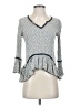 Living Doll Gray 3/4 Sleeve Top Size XS - photo 1