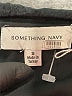 Something Navy Black Long Sleeve Blouse Size S - photo 7