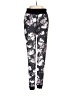 Assorted Brands Floral Black Active Pants Size S - photo 1