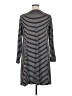 Apt. 9 Stripes Black Casual Dress Size 1X - photo 2