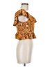 Assorted Brands 100% Rayon Gold Sleeveless Blouse Size M - photo 4