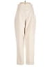 Zara Solid Ivory Casual Pants Size S - photo 2