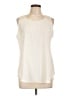 Van Heusen 100% Polyester Ivory Sleeveless Blouse Size L - photo 1